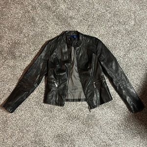 Women’s Black Leather Jacket